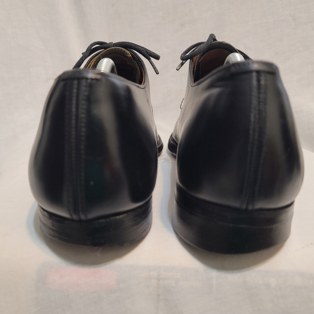 Church's Custom Grade Men Size 11.5C Black Leather Captoe Oxford Dress Shoes - Picture 6 of 12